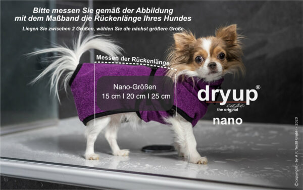 dryup cape NANO brown – Bild 2