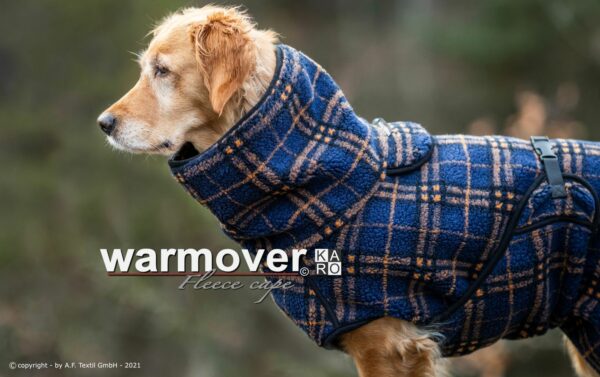 warmover karo fleece cape - limited edition – Bild 5
