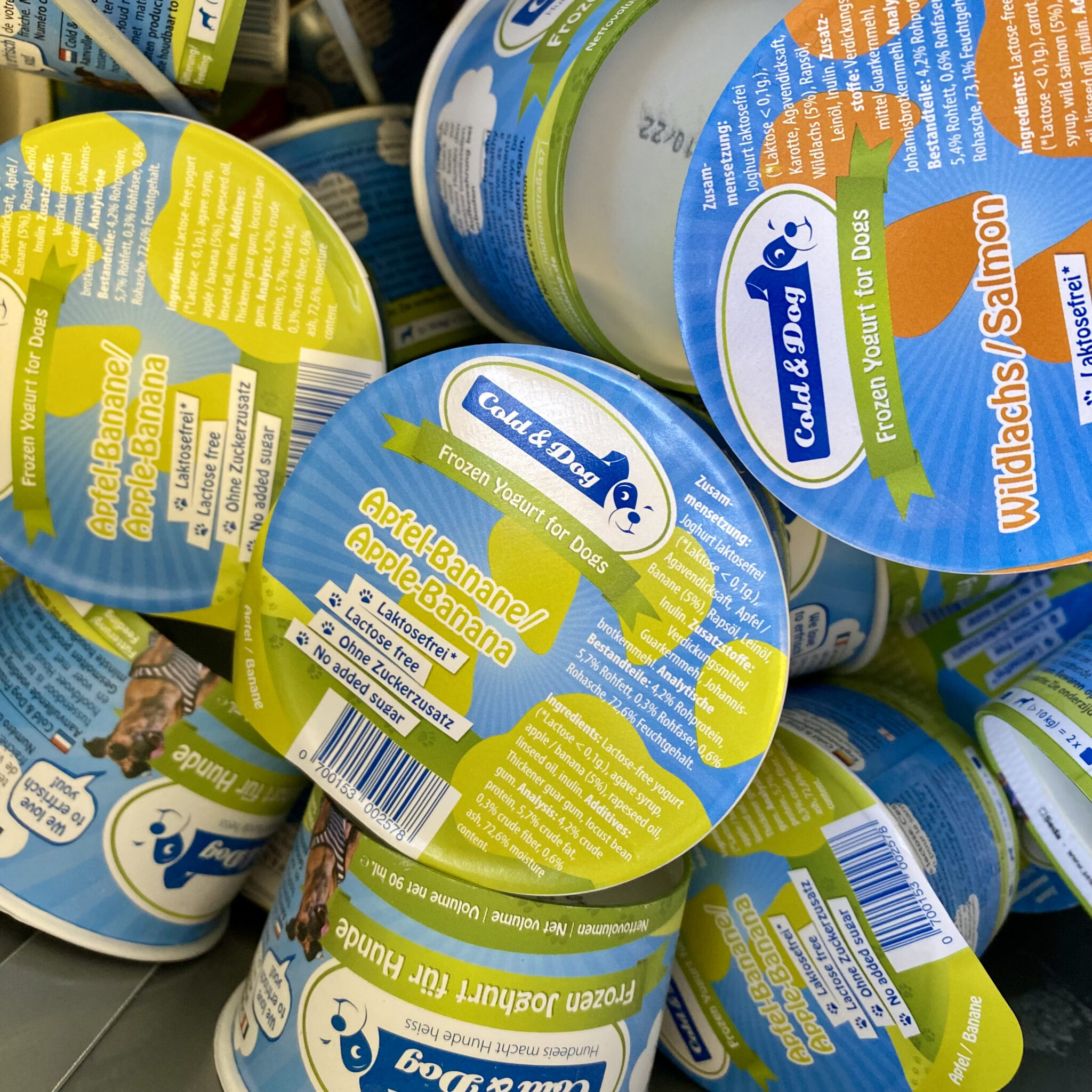 Cold&amp;Dog Eis für Hunde Rind TomDog