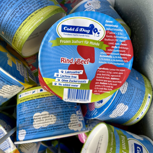 Cold&Dog Eis für Hunde Rind – Bild 2