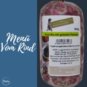 Rind Mix mit grünem Pansen 500g