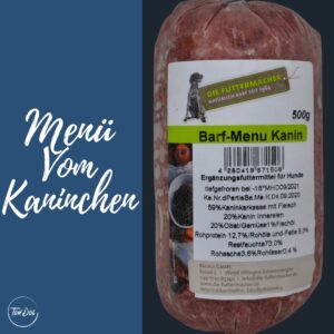 Barf Menü Kaninchen 500g