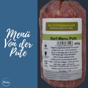 Barf Menü Pute 500g