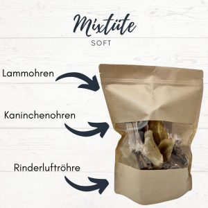 Mixtüte Luftgetrocknete Kauartikel SOFT 300g