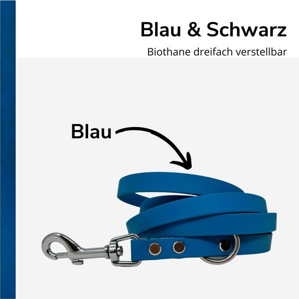 Biothane Blau