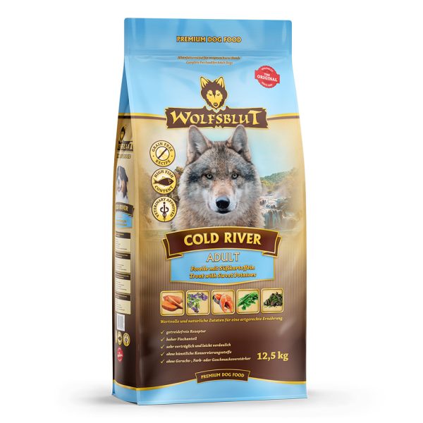 Cold River Adult - Forelle mit Süßkartoffel 12,5kg