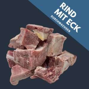 Muskelfleisch mit Eck durchwachsen