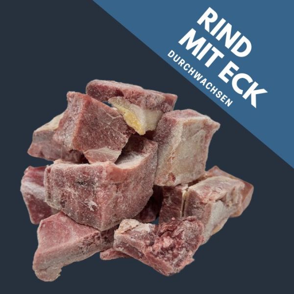 Muskelfleisch mit Eck durchwachsen