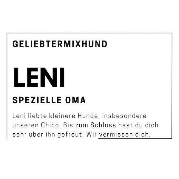 Leni Text